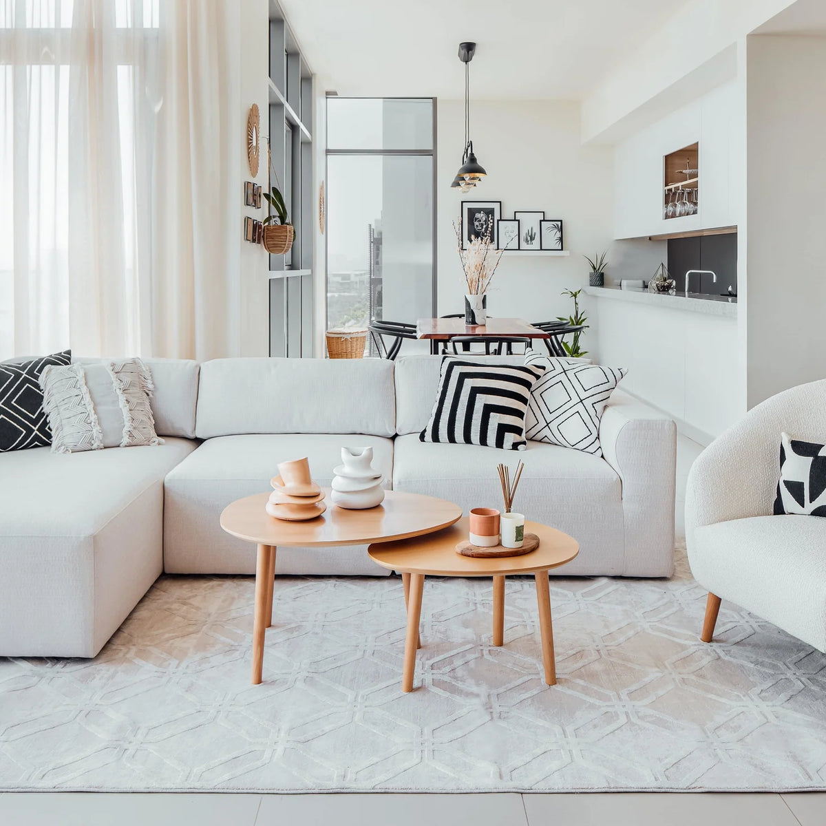 Rent or Rent to Own Modern Minimal Boho Furniture